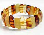 Photo of amber bar bracelet