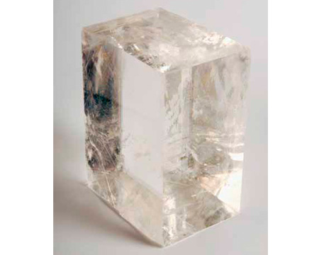 Photo of optical calcite